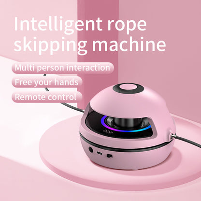 10-level Speed Regulation Intelligent Remote Control Rope Skipping Machine - Home Brains And Brawn