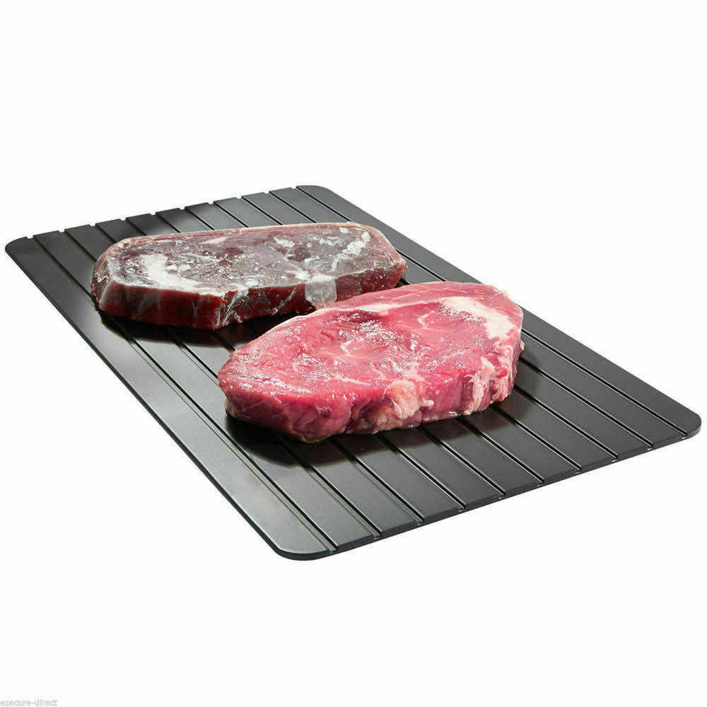 Fast Defrost Tray Fast Thaw Frozen Food Meat Fruit Quick Defrosting Plate