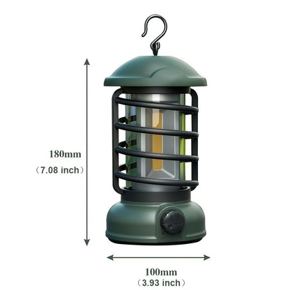 400 Lumens NEW Retro Camping Lights - HomeBrainsandBrawn