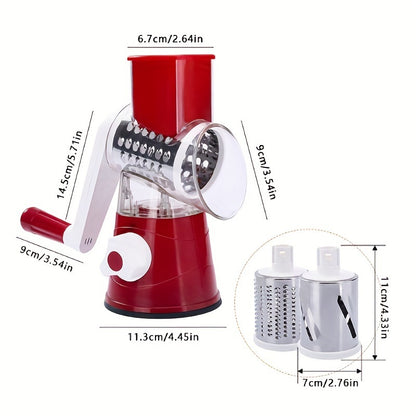Vegetable Slicer; Multifunctional Fruit Slicer; Manual Food Grater - Home Brains And Brawn