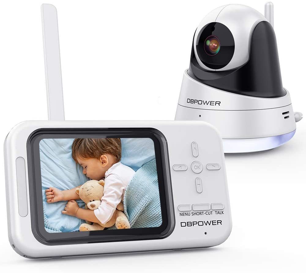 3.5" Baby Monitor with Camera and Audio Night Vision