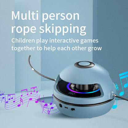 10-level Speed Regulation Intelligent Remote Control Rope Skipping Machine - Home Brains And Brawn