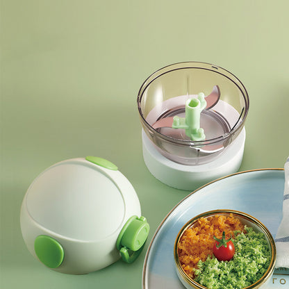 Manual Meat Mincer Garlic Chopper Rotate Garlic Press Crusher Vegetable Onion Cutter - Home Brains And Brawn