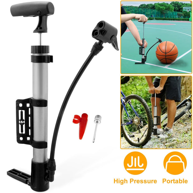 Mini Bike Pump Portable Bicycle - Home Brains And Brawn