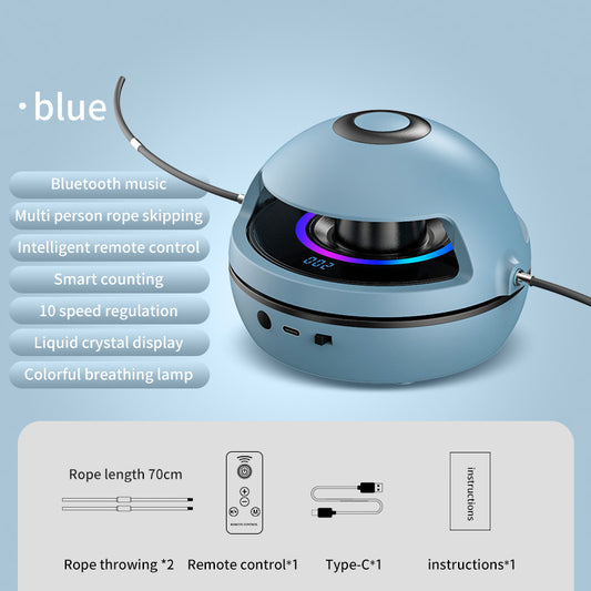 10-level Speed Regulation Intelligent Remote Control Rope Skipping Machine