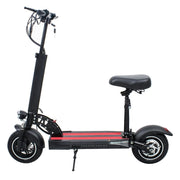 E-Scooters Off Road Foldable 10 inches Long Range E-Scooter With Seat - Home Brains And Brawn