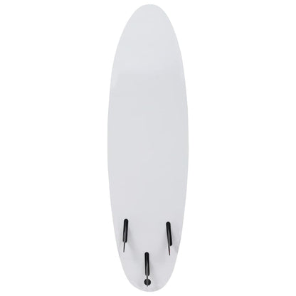 Surfboard 66.9" Blue and Cream - Home Brains And Brawn