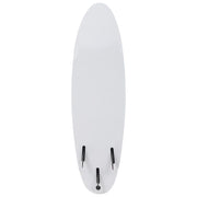 Surfboard 66.9" Blue and Cream - Home Brains And Brawn