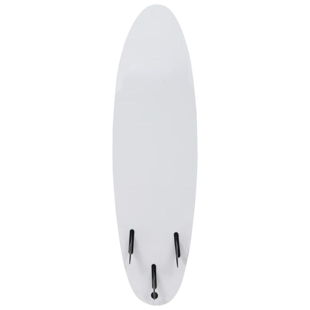 Surfboard 66.9" Blue and Cream - Home Brains And Brawn