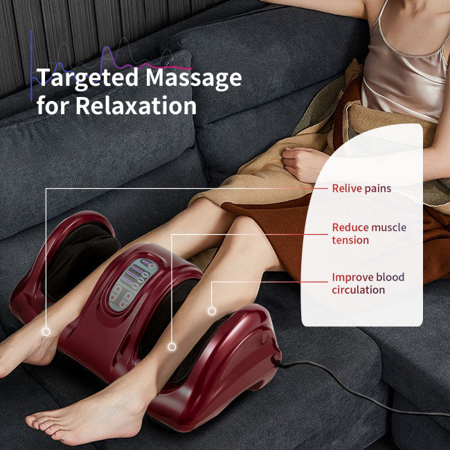 Therapeutic Shiatsu Foot Massager with High Intensity Rollers