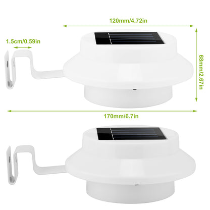 Solar Powered Gutter Lights Outdoor - Home Brains And Brawn