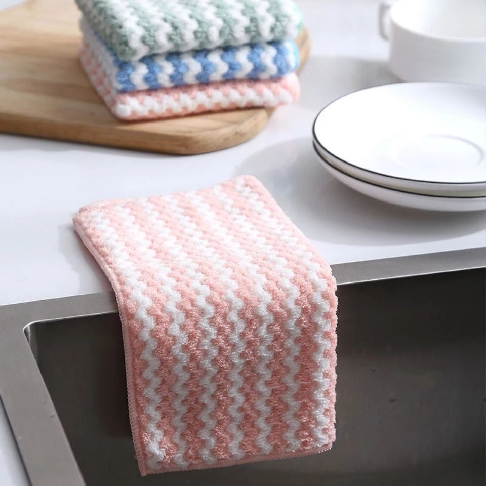 30x30cm 5/10PCS Kitchen Scouring Pad Towel