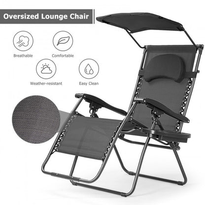 Folding Recliner Lounge Chair - HomeBrainsandBrawn