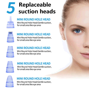 Electric Blackhead Remover Pore Vacuum Suction Diamond Dermabrasion Face Cleaner - Home Brains And Brawn