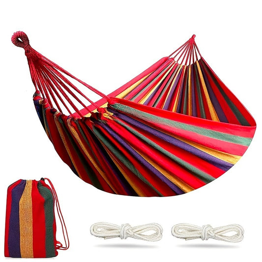 Outdoor Garden Camping Hammock - HomeBrainsandBrawn