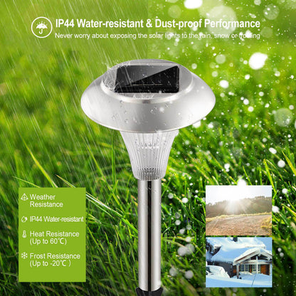 4Packs Solar Garden Lights Outdoor - Home Brains And Brawn
