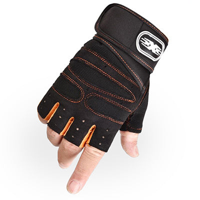 Gloves Weight Exercises Half Finger Lifting Gloves Body Building Training Sport Gym Fitness Gloves for Men Women - Home Brains And Brawn