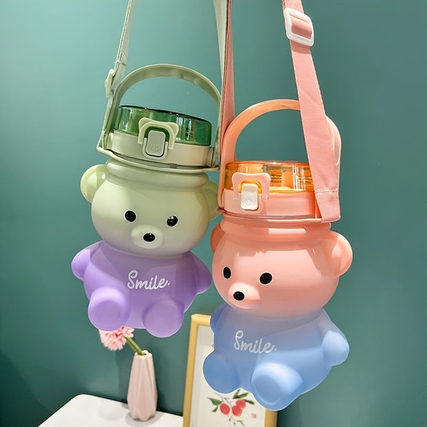 1pc Bear Cute Water Cup - Home Brains And Brawn