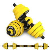 Adjustable Dumbbell Barbell Weight Pair - Home Brains And Brawn