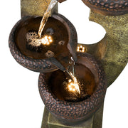 40inches Tall Modern Outdoor Fountain - HomeBrainsandBrawn