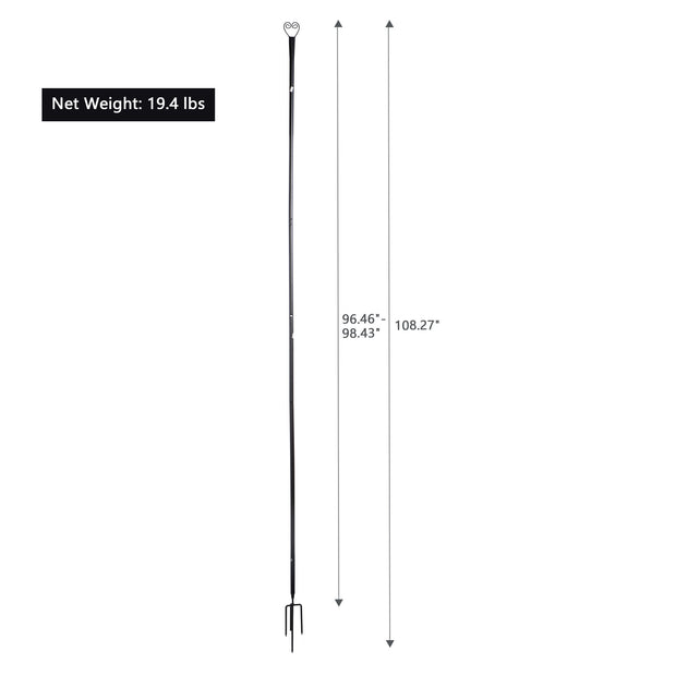 Set of 6 RC String Light Pole - HomeBrainsandBrawn