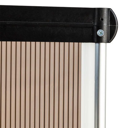 Household Application Door & Window Awnings Brown Board & Black Holder - Home Brains And Brawn