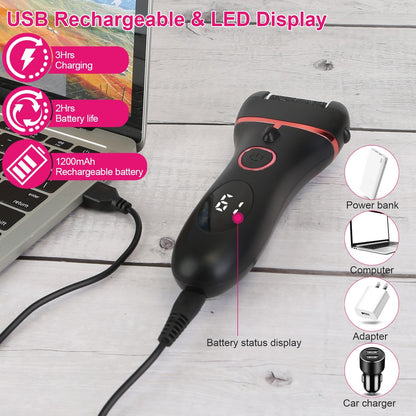 Electric Foot Callus Remover Foot Grinder Rechargeable - Home Brains And Brawn