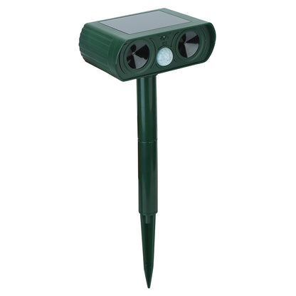 Ultrasonic Animal Repeller Solar Powered Motion Sensor Repellent - Home Brains And Brawn