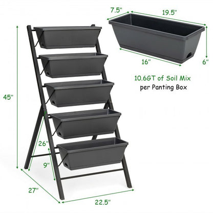 Vertical Raised Garden Bed - HomeBrainsandBrawn