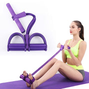 Pedal Resistance Bands Foot Pedal Pull Rope Resistance Exercise Yoga Equipment - Home Brains And Brawn
