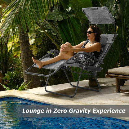Folding Recliner Lounge Chair - HomeBrainsandBrawn