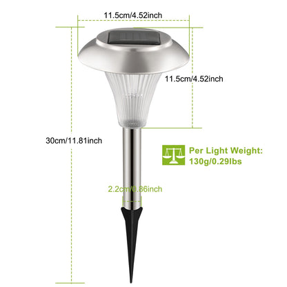 4Packs Solar Garden Lights Outdoor - Home Brains And Brawn