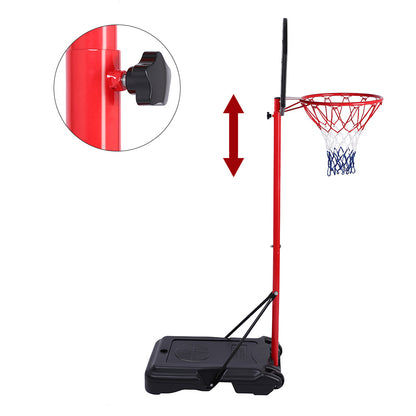 Portable Removable Adjustable Teenager Basketball Rack - Home Brains And Brawn
