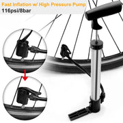 Mini Bike Pump Portable Bicycle - Home Brains And Brawn