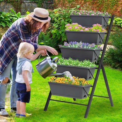 Vertical Raised Garden Bed - HomeBrainsandBrawn