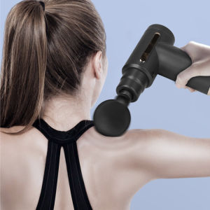 Percussion Massage Gun USB Type C Rechargeable Deep Tissue Vibration Massager - Home Brains And Brawn
