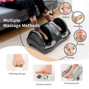 Therapeutic Shiatsu Foot Massager with High Intensity Rollers - Home Brains And Brawn