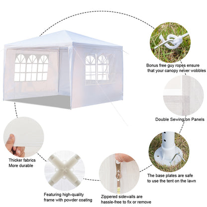 Three Sides Waterproof Tent with Spiral Tubes XH - HomeBrainsandBrawn