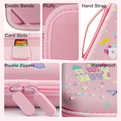 Pink Unicorn Carrying Case Compatible - Home Brains And Brawn