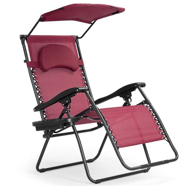 Folding Recliner Lounge Chair - HomeBrainsandBrawn