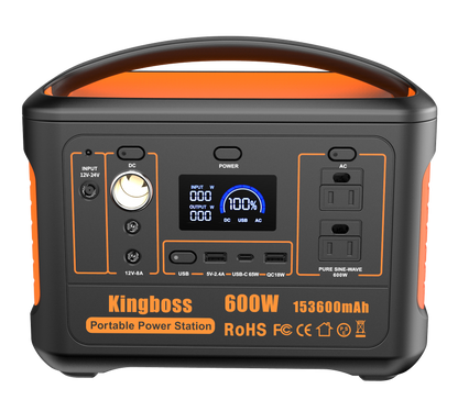 Portable Power Station Solar Generator - HomeBrainsandBrawn