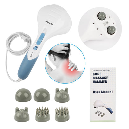 Electric Massager Handheld Full Body Percussion Massager - Home Brains And Brawn
