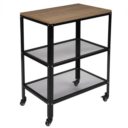3-Tier Kitchen Microwave Cart - HomeBrainsandBrawn