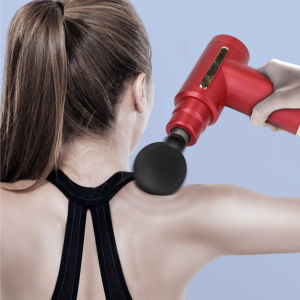 Percussion Massage Gun USB Type C Rechargeable Deep Tissue Vibration Massager - Home Brains And Brawn