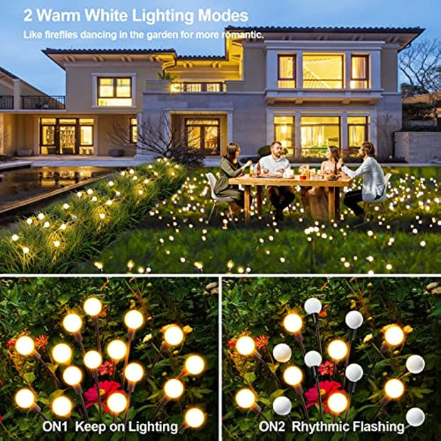 Solar Garden Lights Outdoor Decorations - Home Brains And Brawn