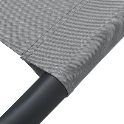 Patio Lounge Bed with Canopy and Pillows Gray - HomeBrainsandBrawn