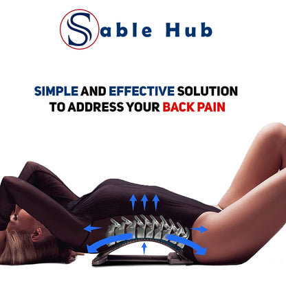 Sable Hub Back Massager & Stretcher - Home Brains And Brawn