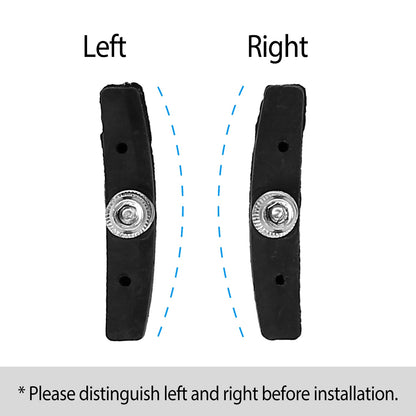 Bike Brake Pads Road Mountain Bicycle V-Brake Blocks Set 70mm Non-Slip V Bicycle Stop Caliper - Home Brains And Brawn