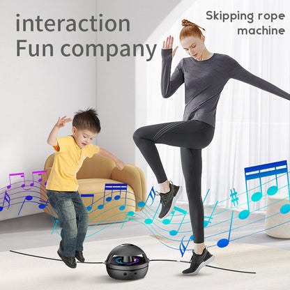10-level Speed Regulation Intelligent Remote Control Rope Skipping Machine - Home Brains And Brawn
