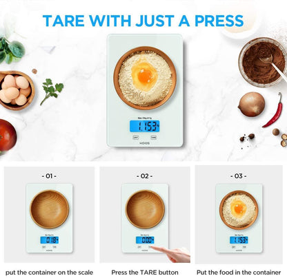 KOIOS USB Rechargeable Food Scale - Home Brains And Brawn